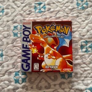 Pokémon Red Version CIB Complete In Box For Gameboy Color/advance
